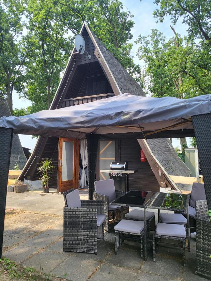 Finnhuette Strandbad Adria Dessau-Rosslau Ngoại thất bức ảnh